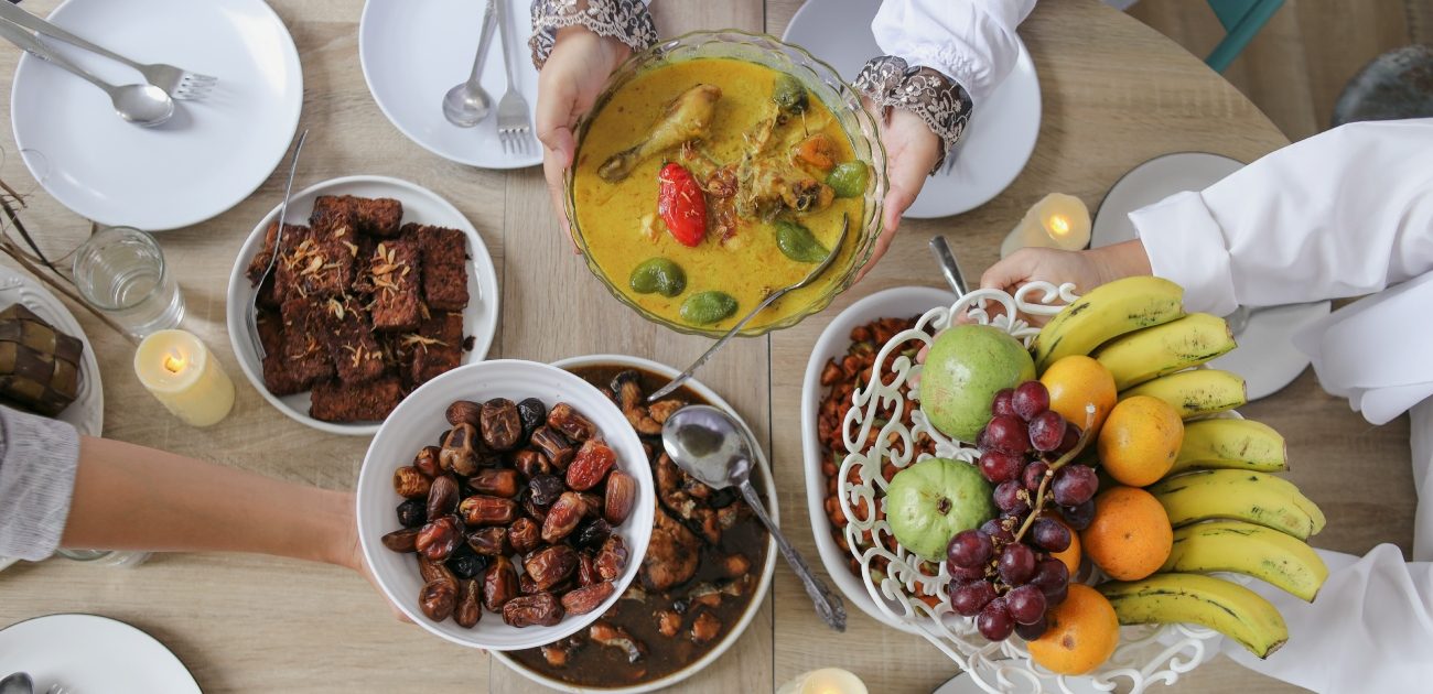 تنوع أصناف الطعام في رمضان