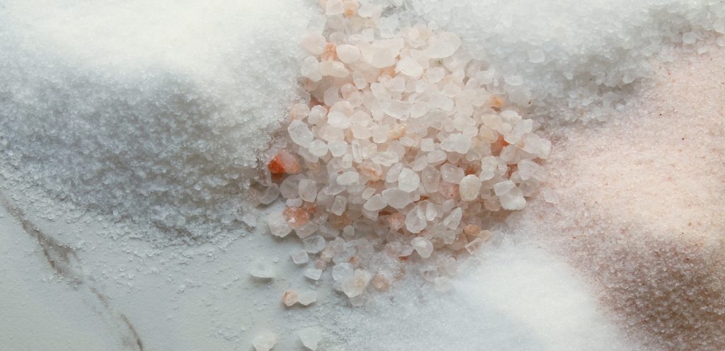 أنواع مختلفة من الملح