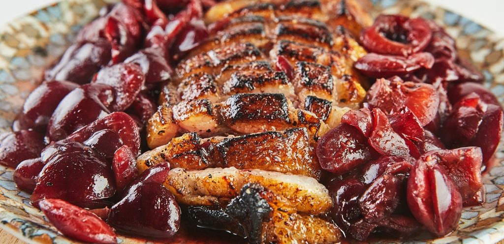 استخدام الكرز لتحضير الأطباق المالحة