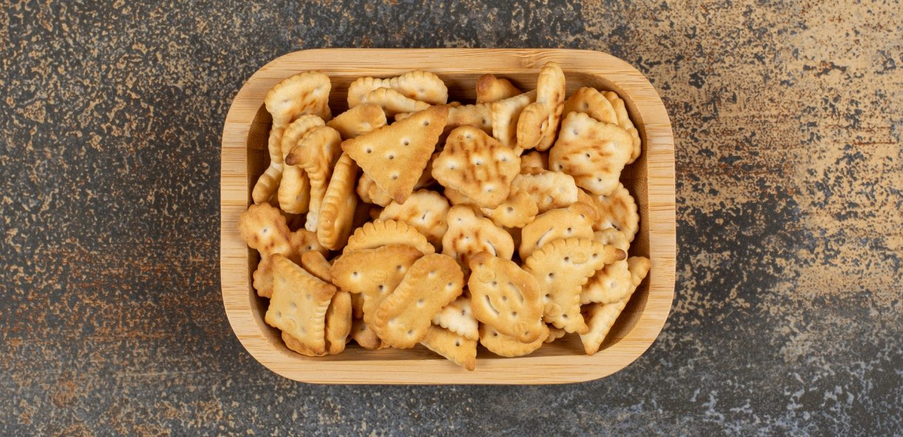الكراكرز المملح