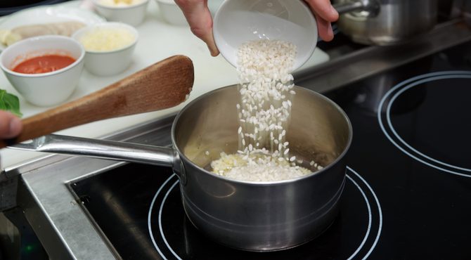 نطهو الأرز