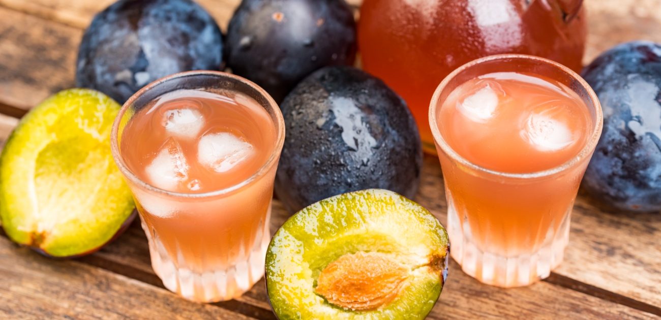 عصير الخوخ المنعش