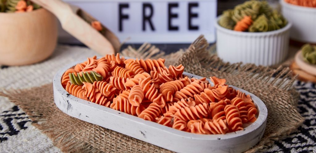 هناك أنواع معكرونة خالية من الغلوتين