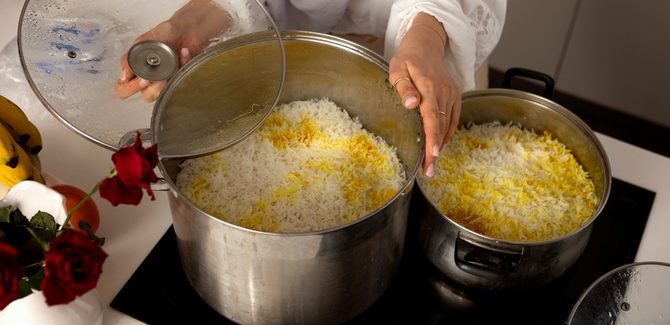 إضافة الأرز