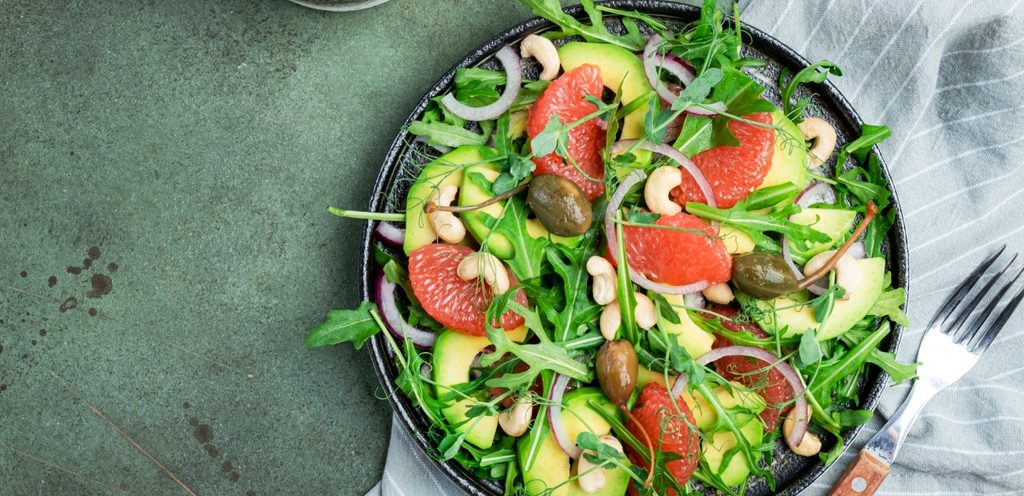 سلطة الأفوكادو