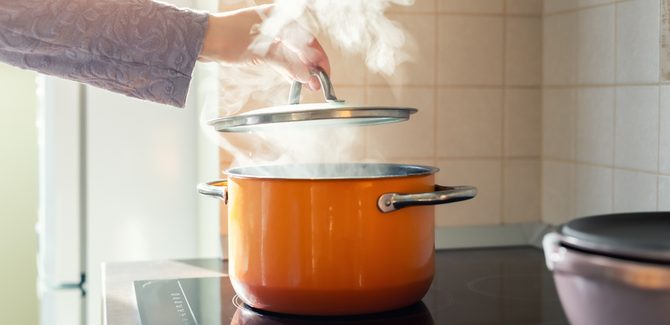 نطبخ حتى استواء الأرز