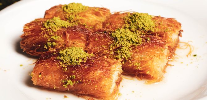 نقدّمها مشبّعة بالقطر