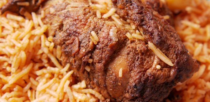 تقديم الكبسة