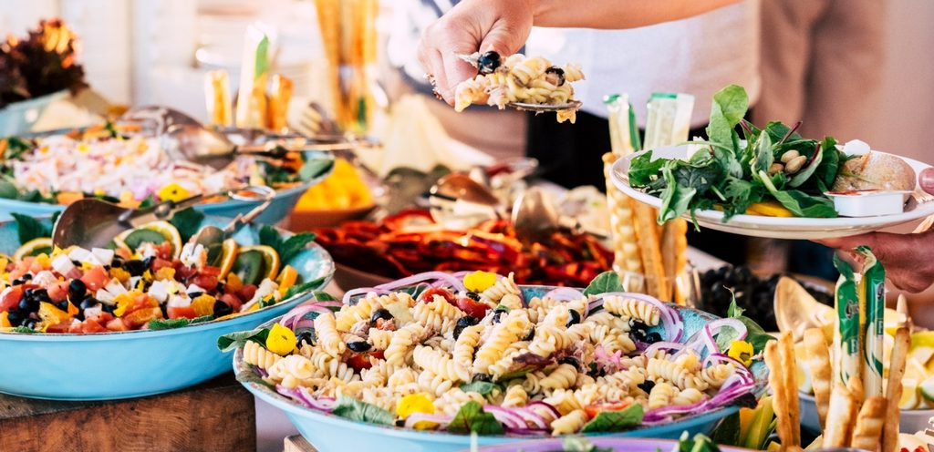 سلطة الباستا الشهية