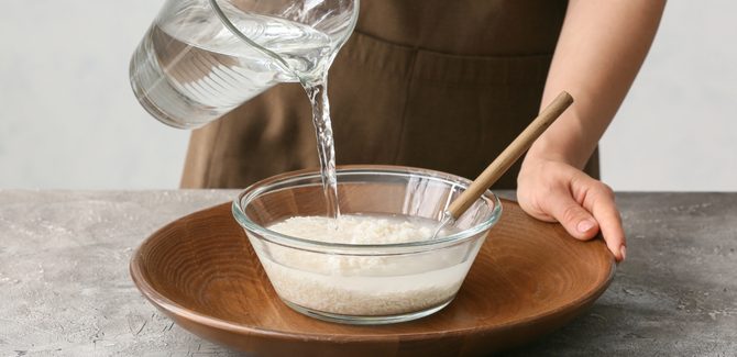 نغسل الأرز