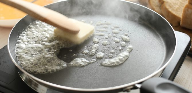 نذوّب الزبدة