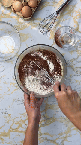 تحضير الخليط