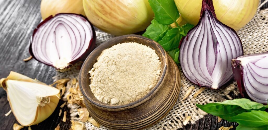 بودرة البصل تستخدم كثيرًا في الطهي