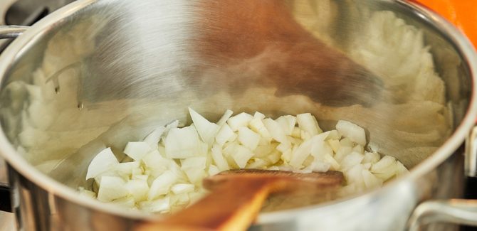 تشويح البصل