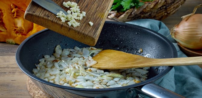 تشويح الثوم