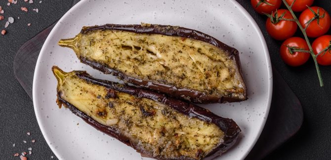 شوي الباذنجان