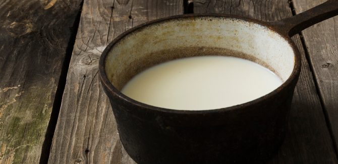نحمّس الحليب