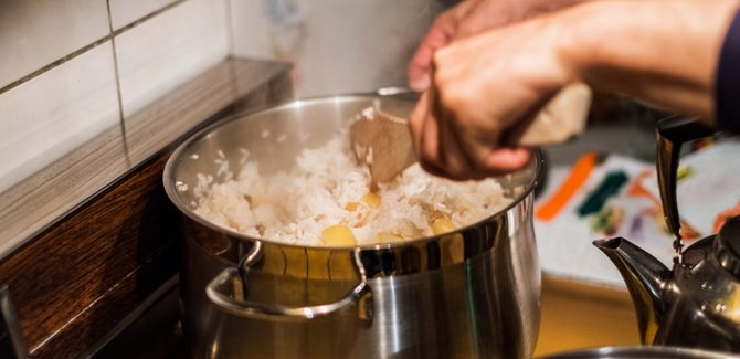 إضافة الأرز