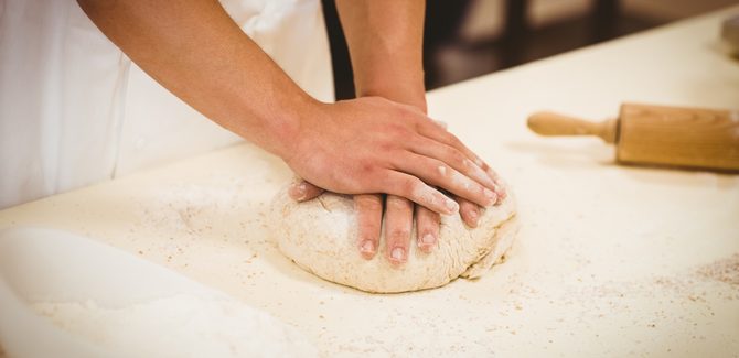 تحضير العجينة