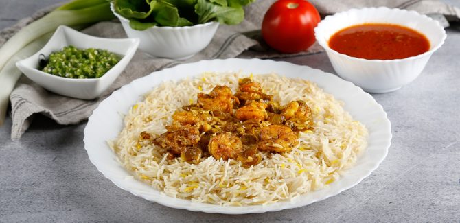 تقديم الدقوس مع الأرز
