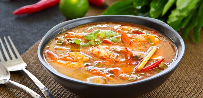تقديم الشوربة
