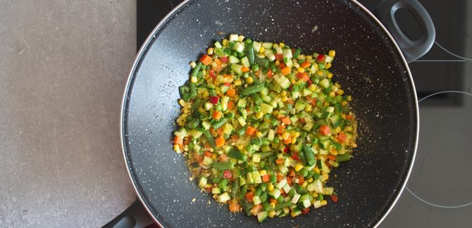 تقليب المكونات