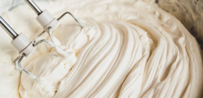 نضيف القشطة والفانيليا