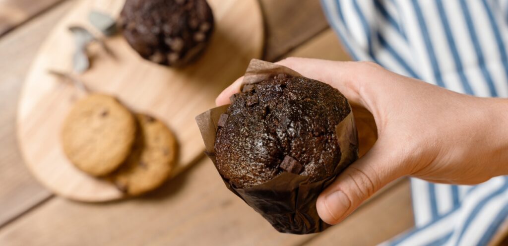 مافن الشوكولاتة