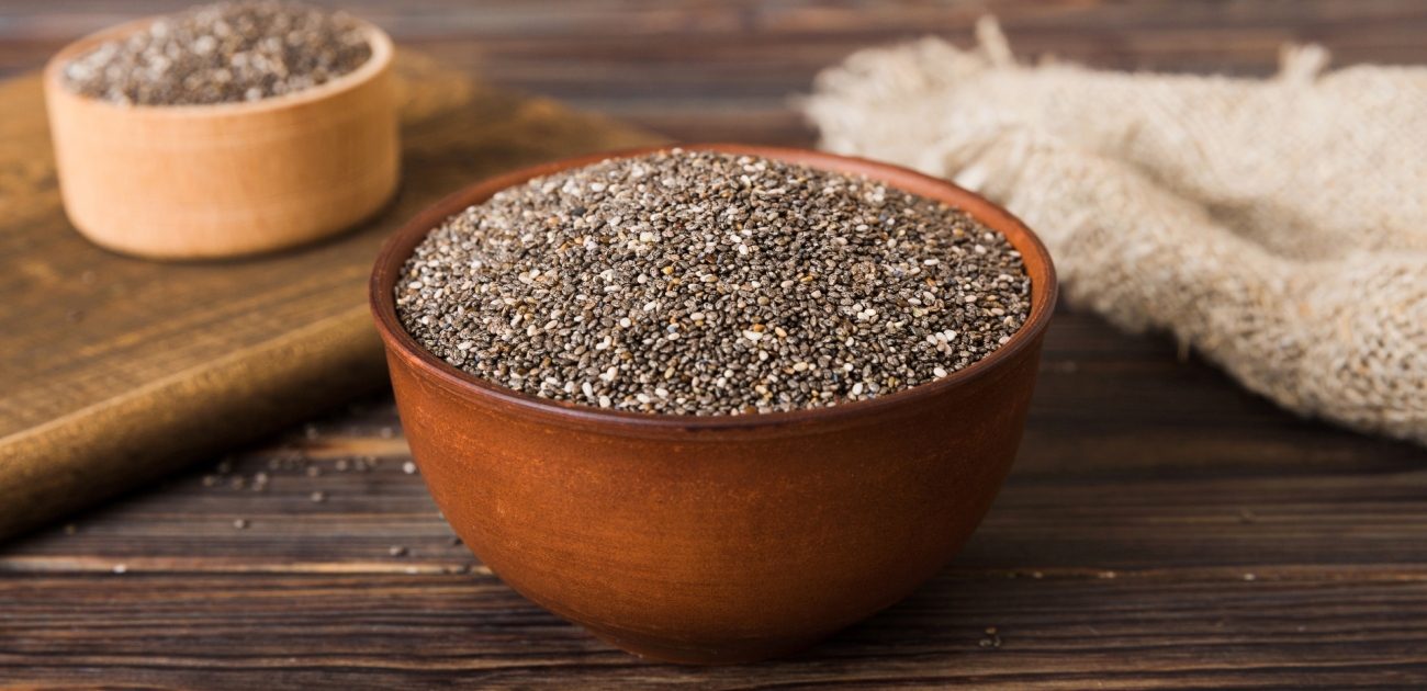 بذور الشيا غنية بالألياف والدهون الصحية