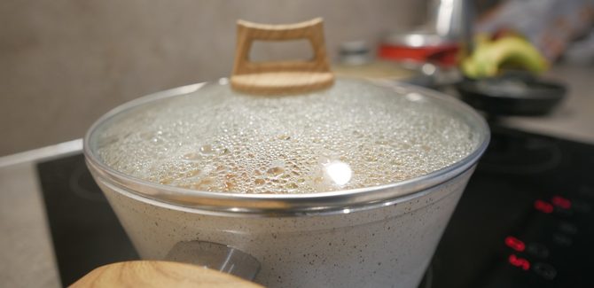 تسخين المكونات