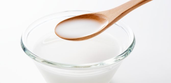 نذوب النشاء في كوب ماء