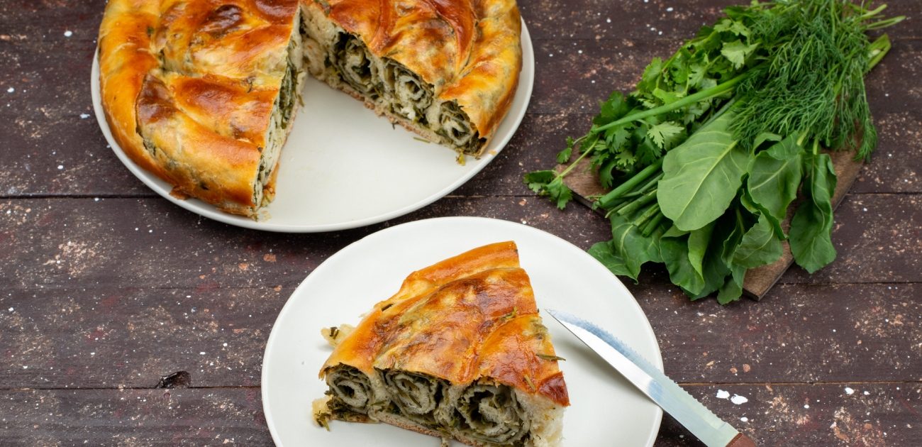 فطيرة السبانخ