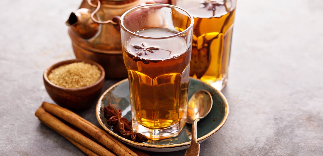 شاي القرفة اللذيذ