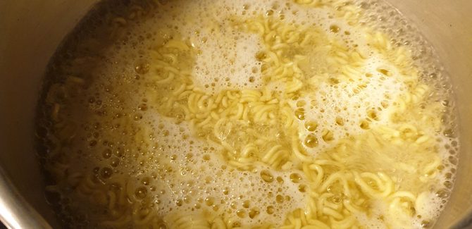 نسلق النودلز