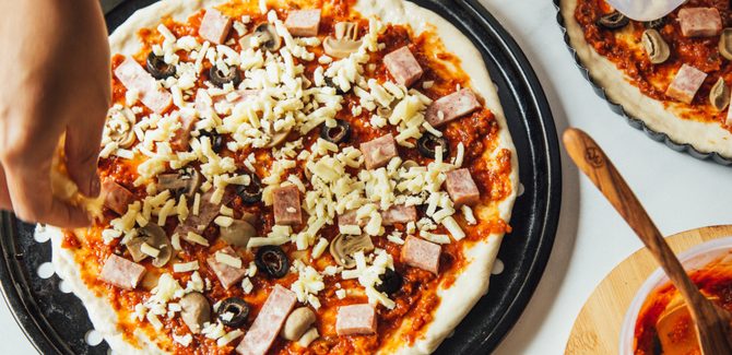 نضيف الجبنة