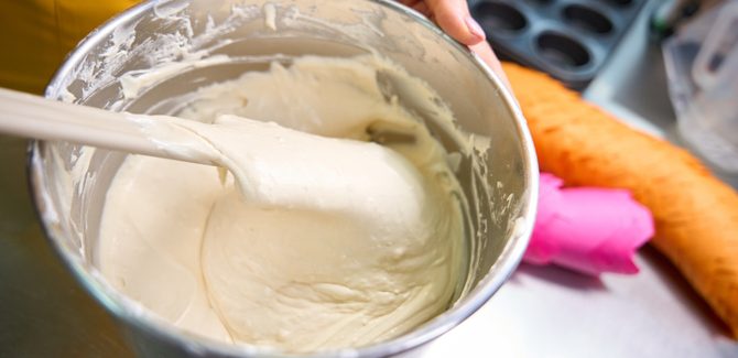 تحضير العجينة