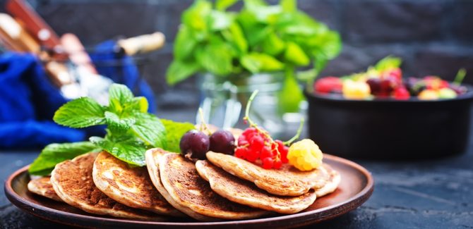 تقديم البان كيك