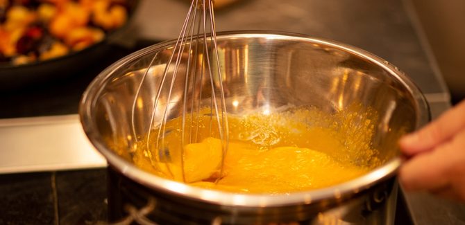 خلط المكونات