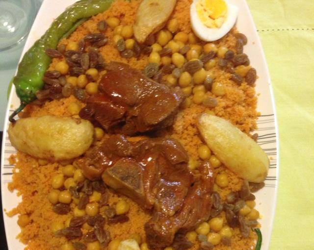 الكسكس اكلت المطبخ المغربي: