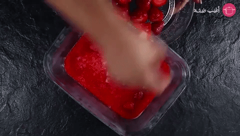 إضافة الفراولة