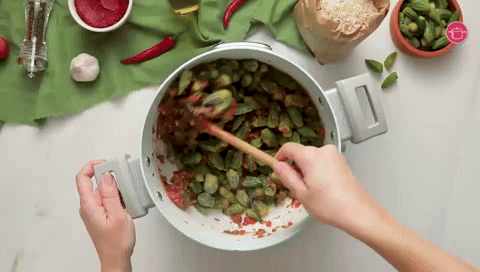 إضافة البامية