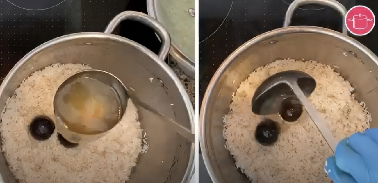 طهي الأرز