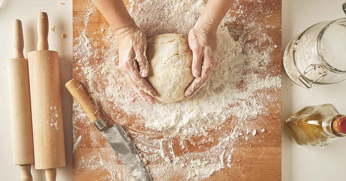 Food, Dough, Person