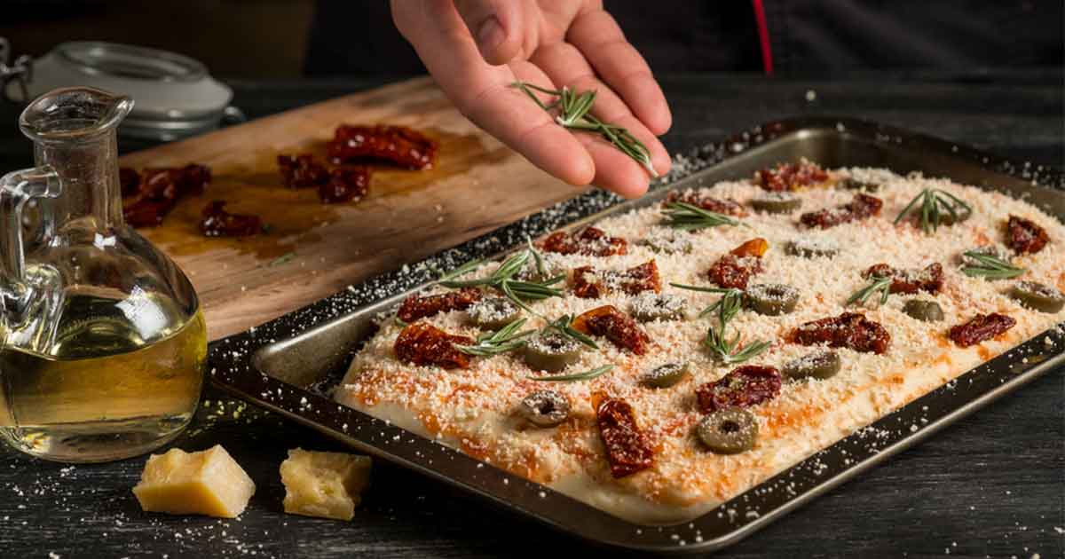 Pizza, Food, Person