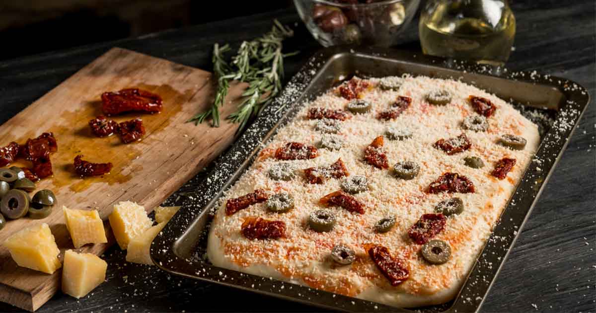 Pizza, Food, Plant