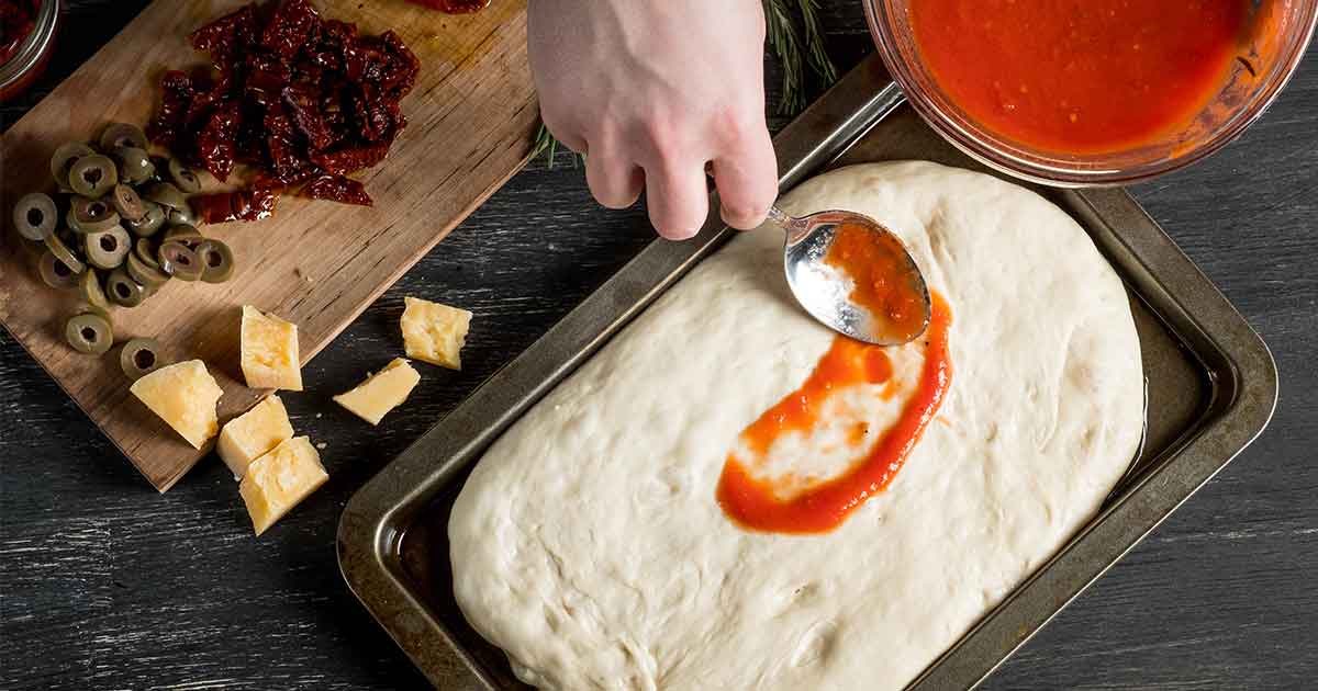 Food, Cooking Batter, Person
