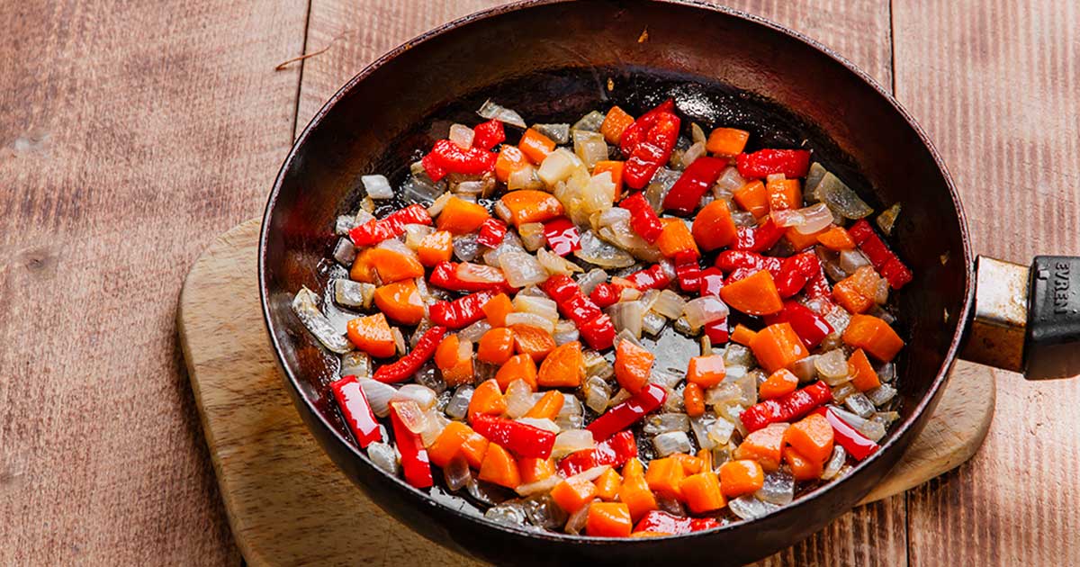 Frying Pan, Wok, Food