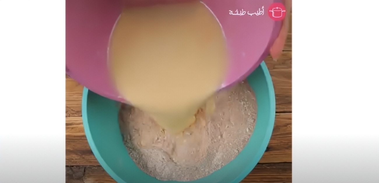 صب الخليط
