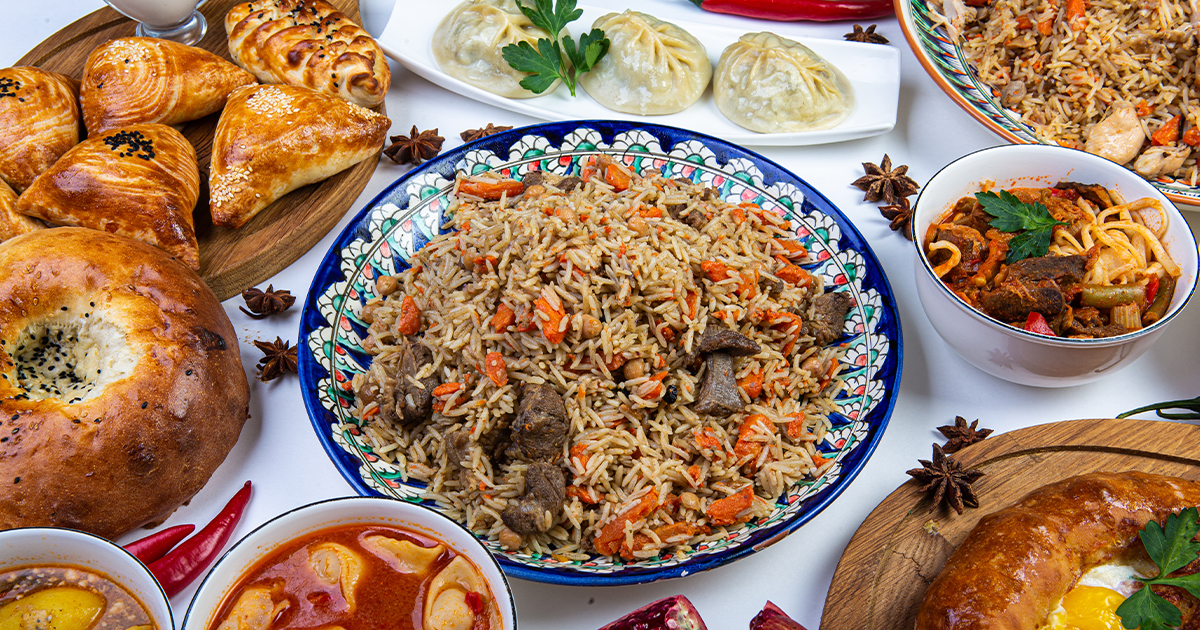 مائدة رمضانية غنية