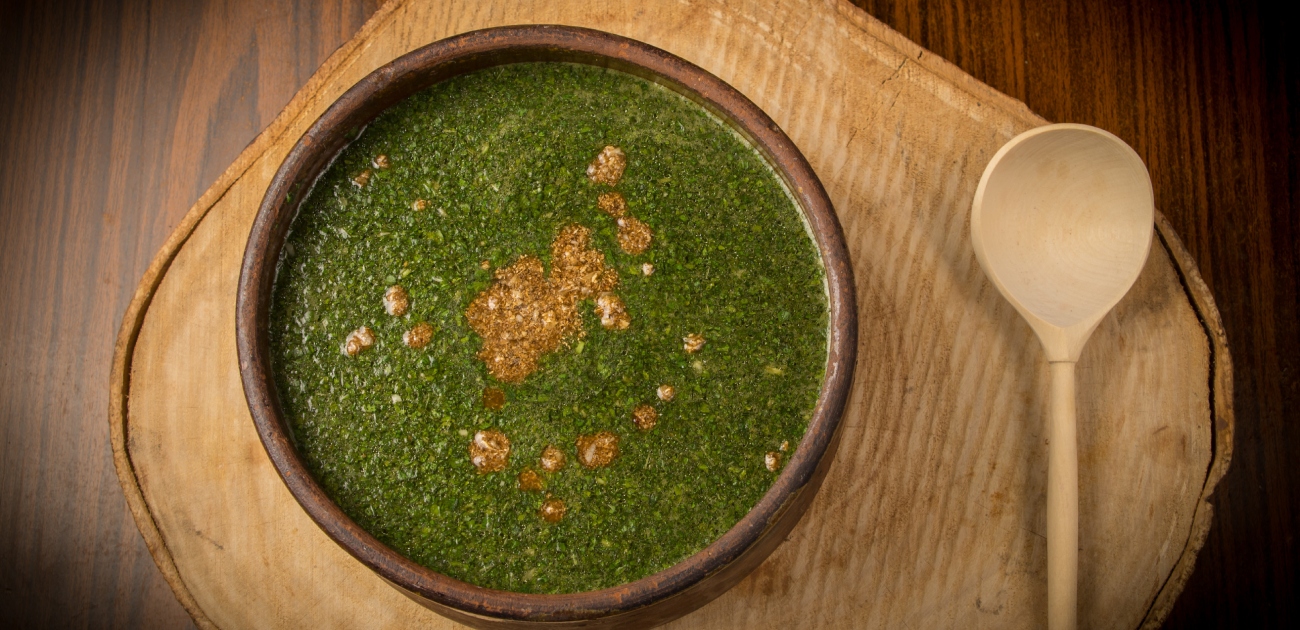طبق ملوخية